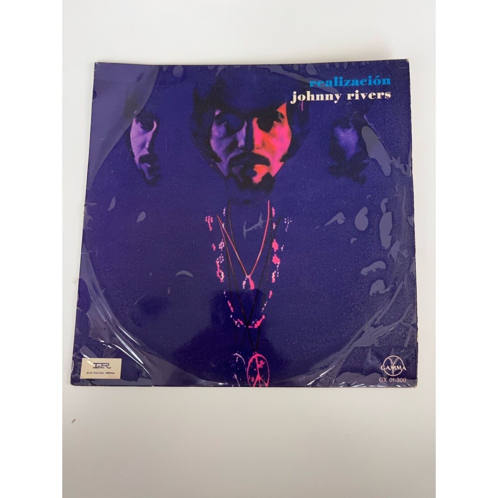 Johnny Rivers Realización 1968 LP Gamma GX 01-300 Import Mexico VG+